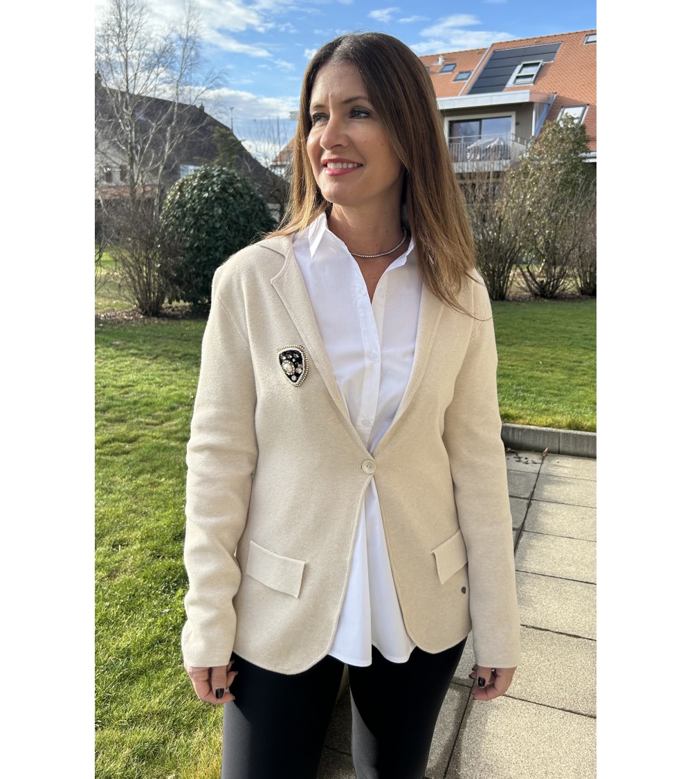 Broche Fantaisie - Jolie Bijou Occasion - Matière Non Précisée