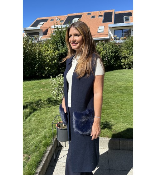 Gilet Mila marine