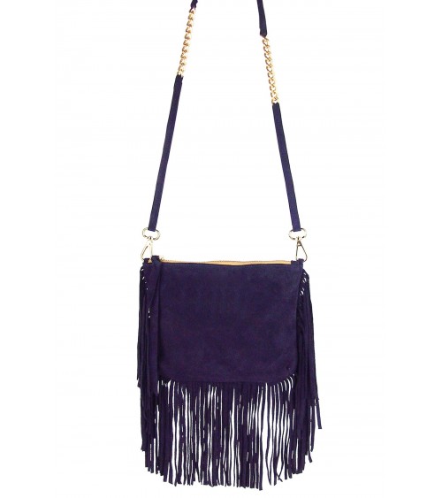 Velvet Fringe bag