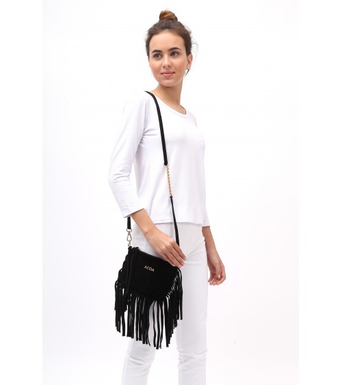 Velvet Fringe bag